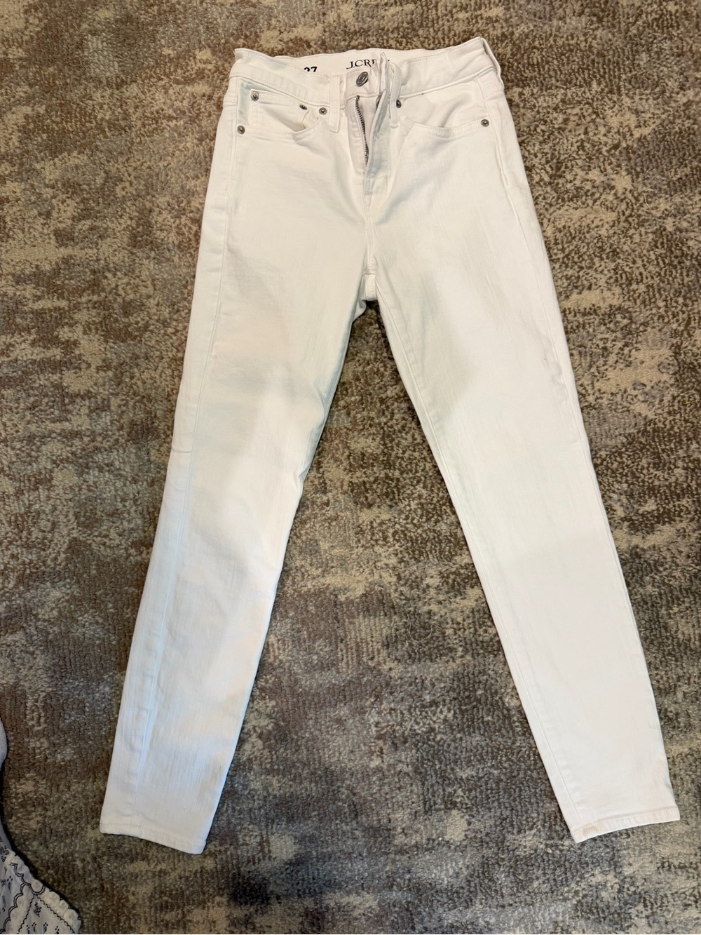 J. Crew White Toothpick Women's Skinny Jeans